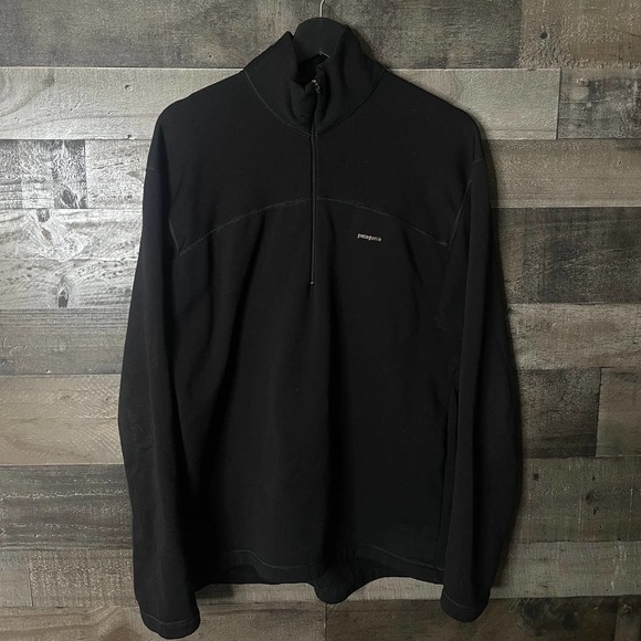 SOLD Patagonia Mens Capilene 1/4 Zip Pullover Med - Picture 1 of 3